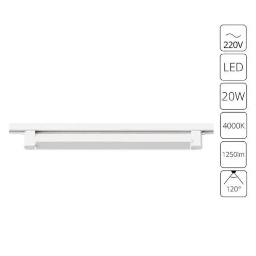 Трековый светодиодный светильник Arte Lamp Lineetta A4574PL-1WH 