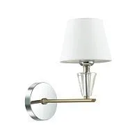 Бра LUMION  3733/1W LORAINE текстиль/белый 